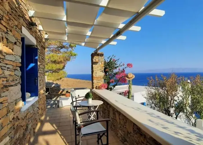 Cycladic House Krios With A Pool And 2min From The *