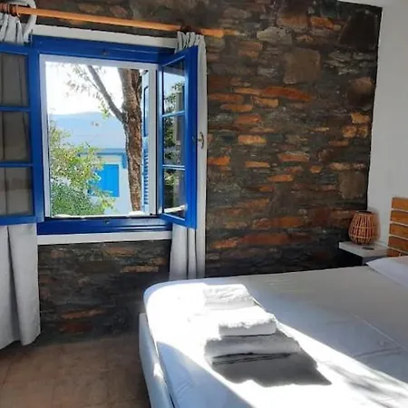 別荘 Cycladic House Krios With A Pool And 2min From The *